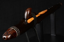 African Blackwood  Native American Flute, Minor, Low E-4, #E2L